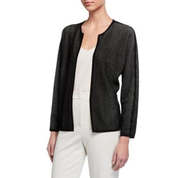 ✨Eileen Fisher Textured Silk and Cotton S/P Cardigan✨ - Picture 5 of 12